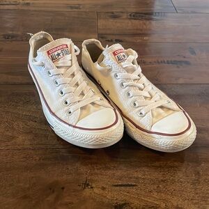 Converse All-Star White Low-Top Size 7 Women’s